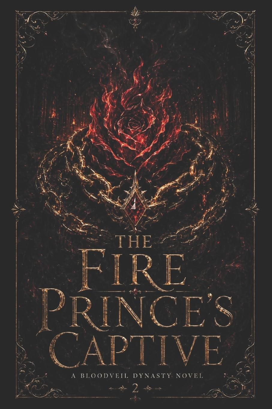 THE FIRE PRINCE'S CAPTIVE: A Bloodveil Dynasty Novel: 2