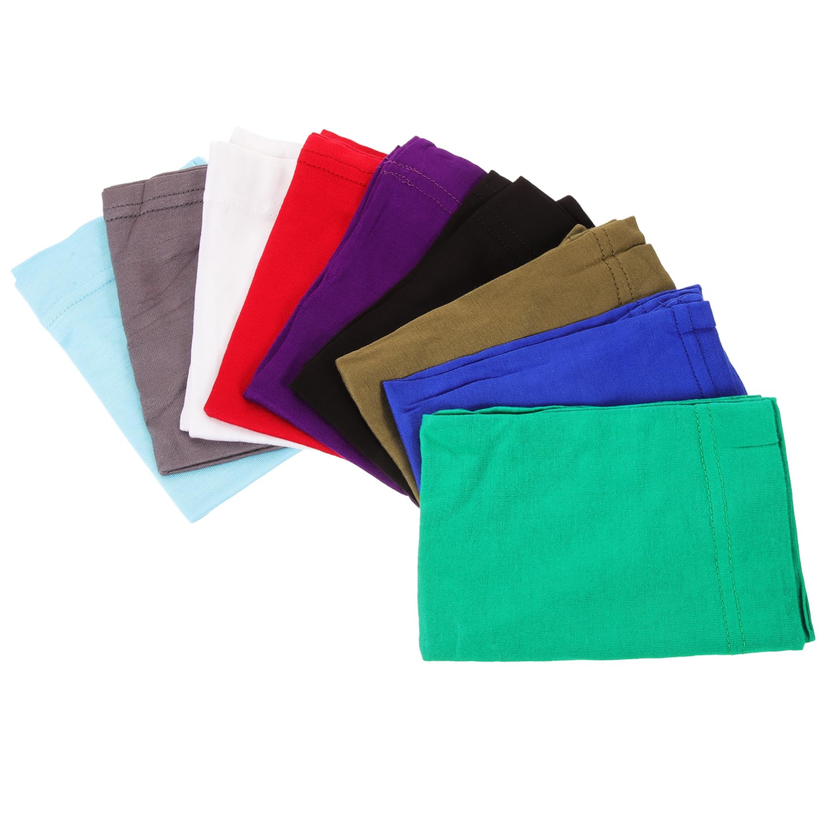 LurroseDread Cap 9pcs headband dreadlock hat elastic hairband dreadlock head stretchy head warp dread hat braid bonnet Dreadlocks Tube Hat running Malaysia men and women polyester