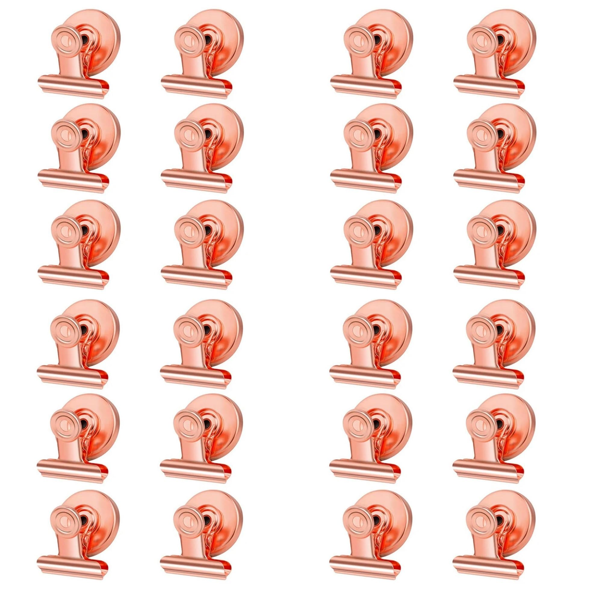 Aimants de réfrigérateur or rose anti-rayures pour tableau blanc x24