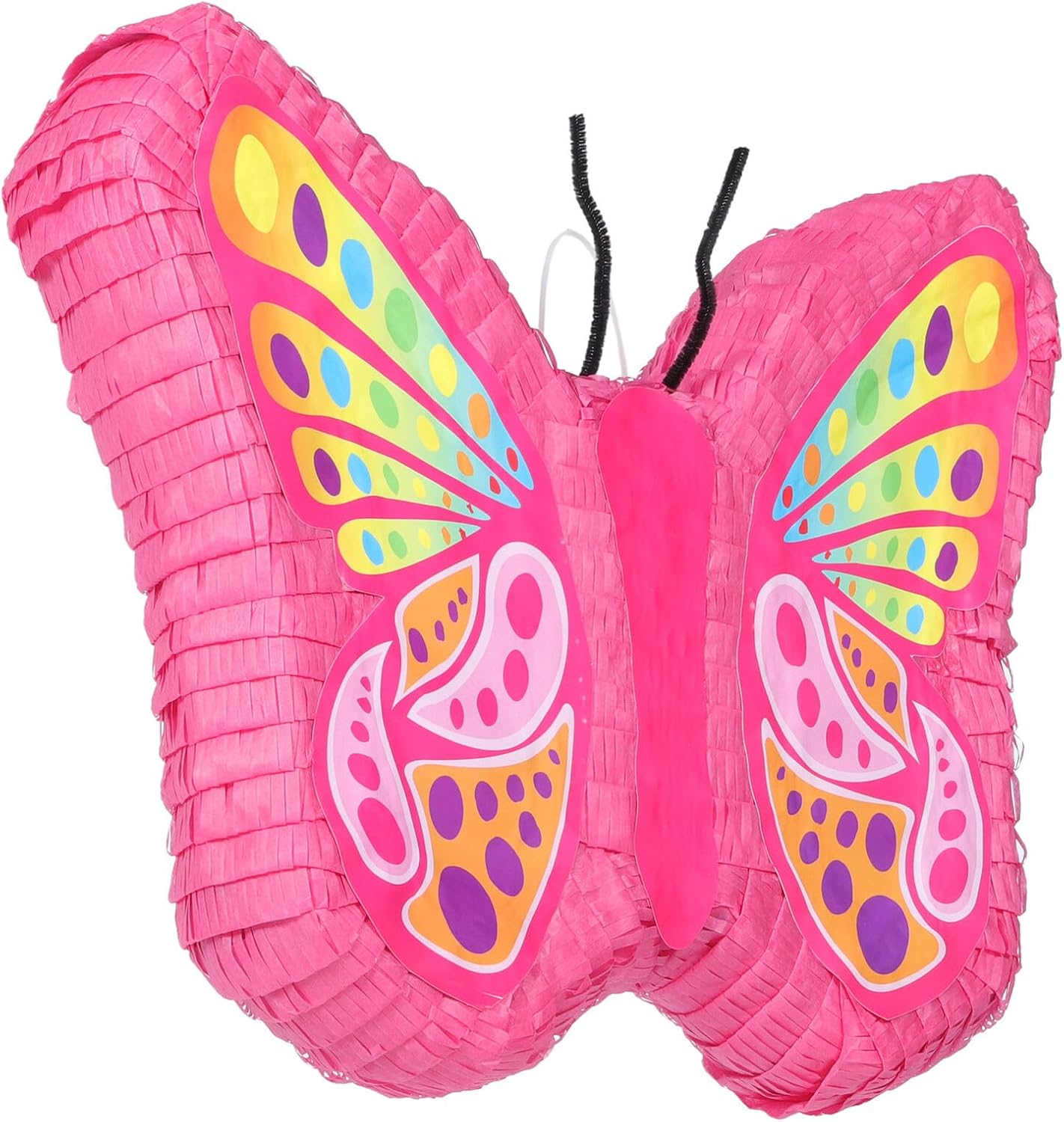 Uonlytech Butterfly-shaped Pinata for Birthday Party Decor Creative Fiesta Hanging Decoration Candy and Filled Party Game for Boys and Fun Family Celebration Activity