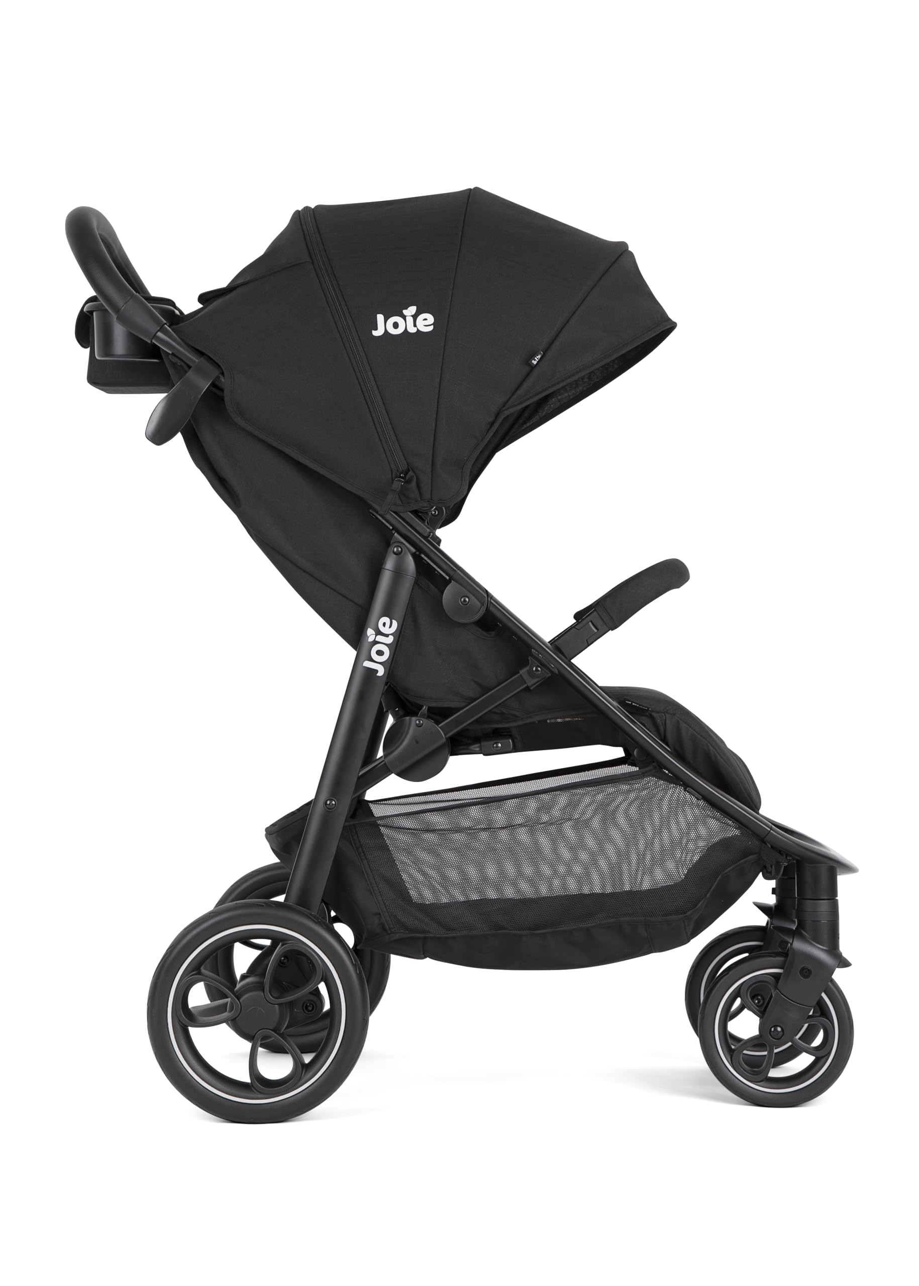 Joie Litetrax Buggy, kompakt faltbar, kompatibel mit Reisesystemen, Einhand-Liegeverstellung, 0–22 kg