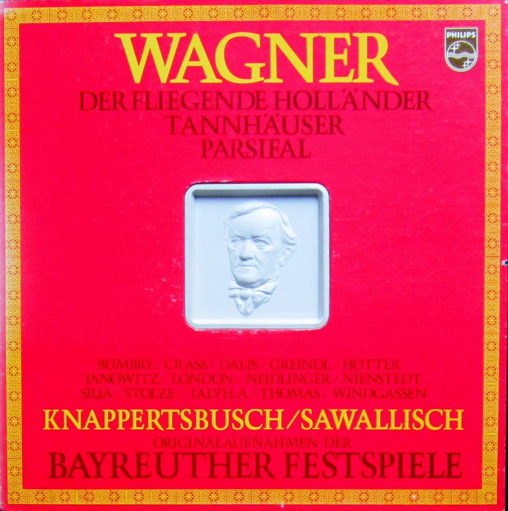 Wagner: Der fliegende Holländer / Tannhäuser / Parsifal (Originalaufnahmen der Bayreuther Festspiele) [Vinyl Schallplatte] [11 LP Box-Set]