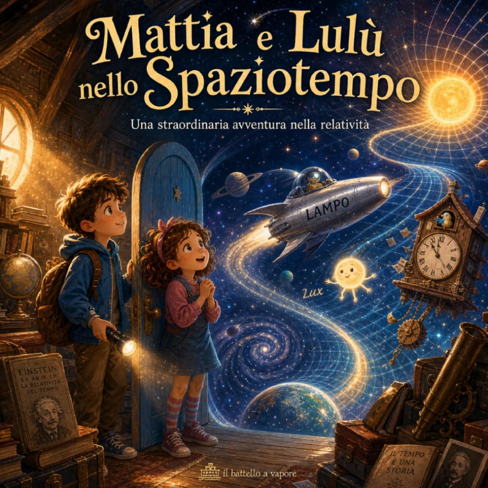 Mattia e Lulù nello Spaziotempo: Una straordinaria avventura nella relatività (Mattia e Lulù e i segreti dell’universo)