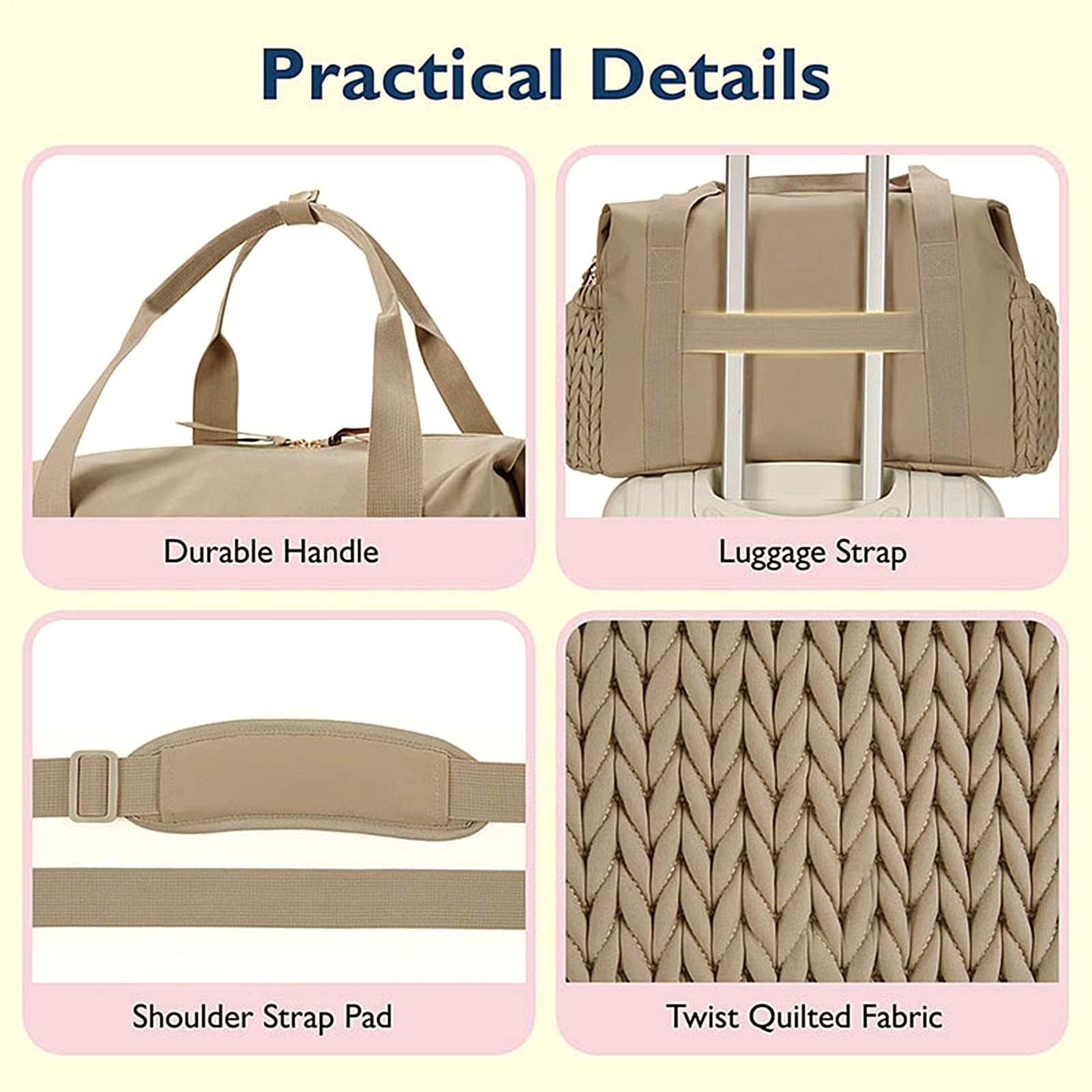 Borsa per pannolini da viaggio, borsa a tracolla, borsa per pannolini per bambini, grande capacità con ciuccio, borsa per il lavoro portatile, zaino, accessori per bambini per la casa, i viaggi