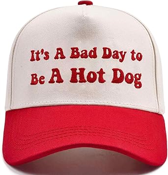 Funny Trucker Hats Embroidered Vintage Snapback Hat for Women Put It On My Husband's Tab Hats Gag Gifts Baseball Cap Red