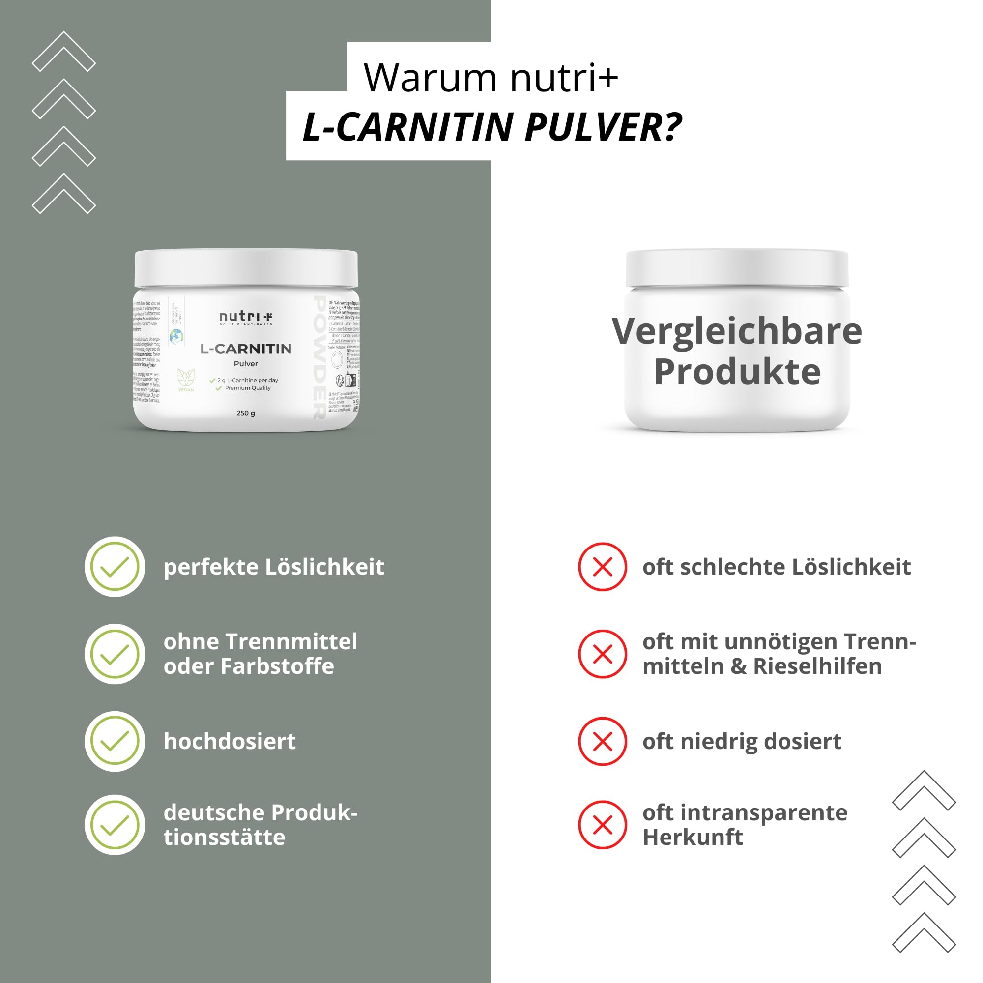 l carnitin lonza pulver L-Carnitine 2000 - Premium: Carnipure by - 120 capsules Nutri + L-Carnitin Pulver -