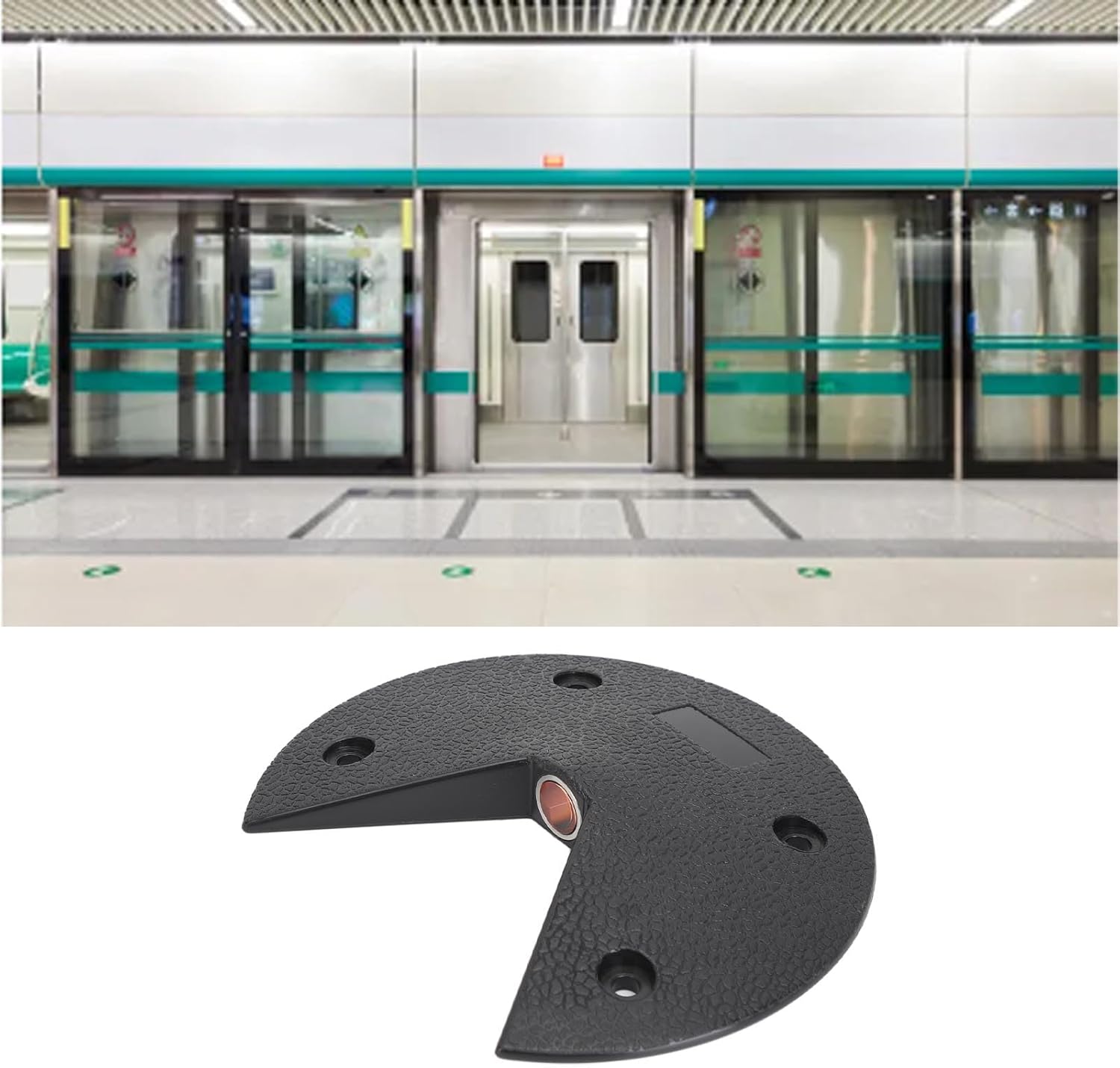 Survey Road Monitoring Prism, Round Disc Building Monitoring Prism for Subway Highway