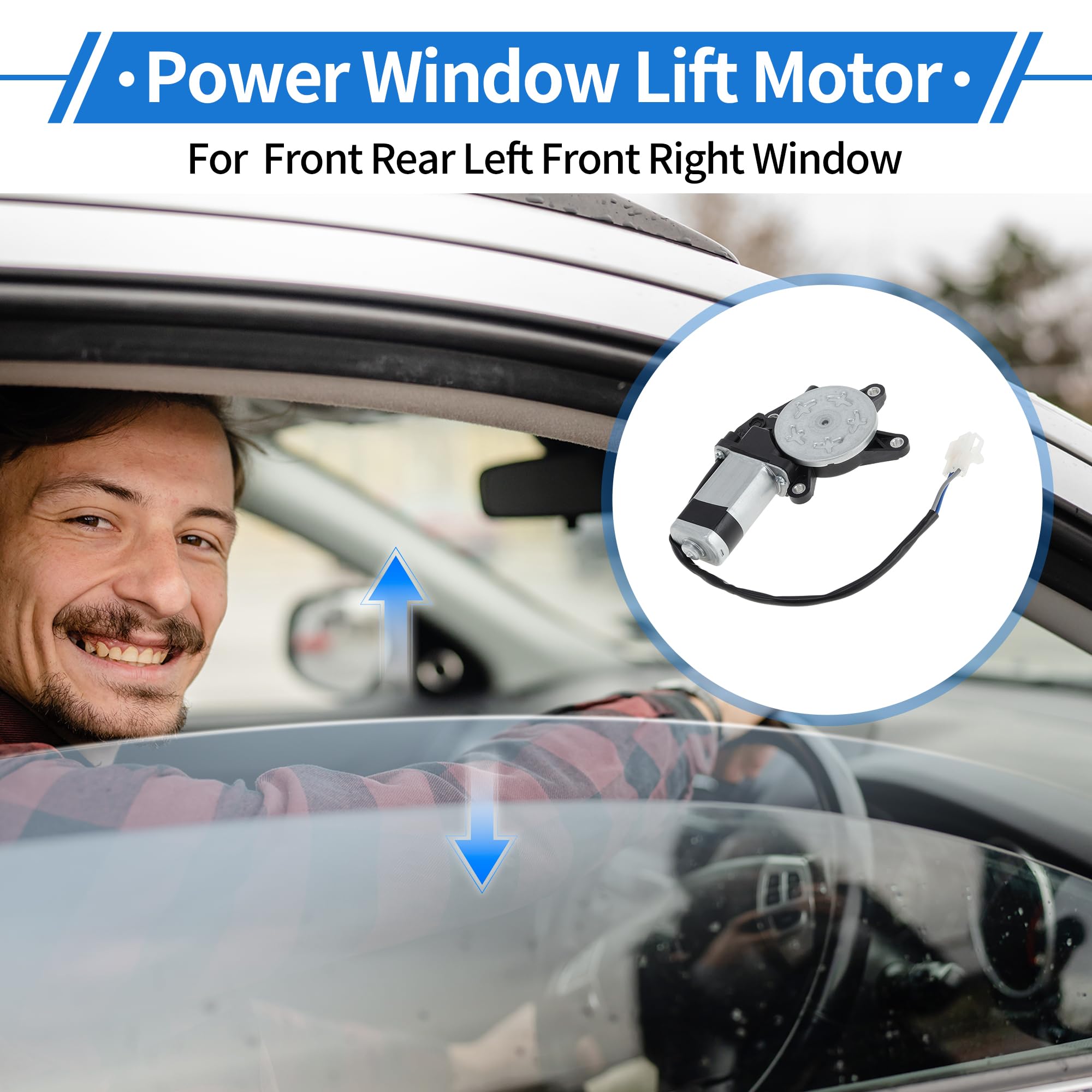 A ABSOPRO Motor Elevador Ventana Eléctrica Para Subaru Impreza 02-07 1 Pc