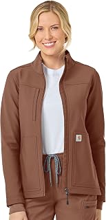 Carhartt Women's Rugged Flex Bonded Fleece Scrub Jacket C81023