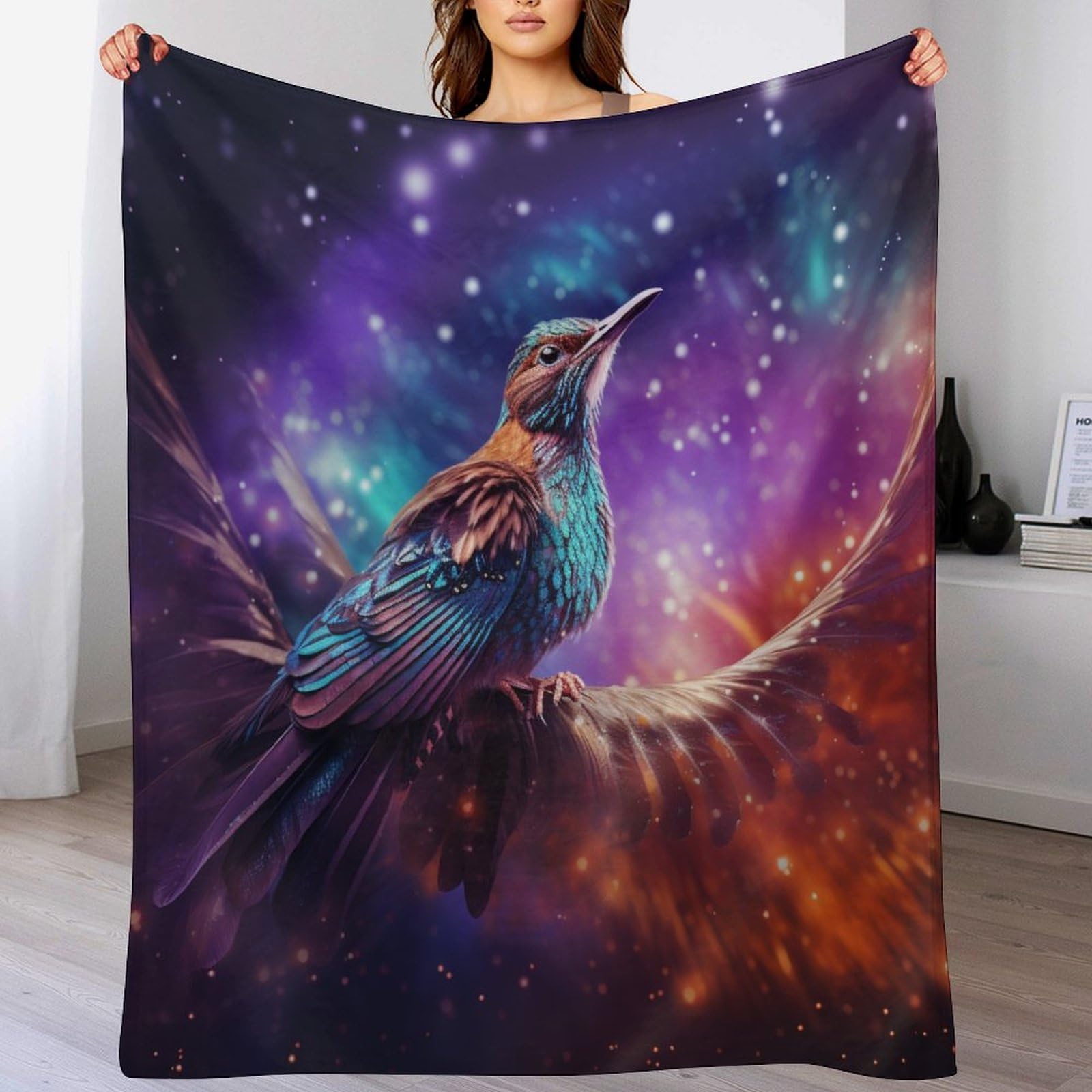 Couverture Lit Flanelle 140x180 Protège Canapé et Draps Anti-Frissons