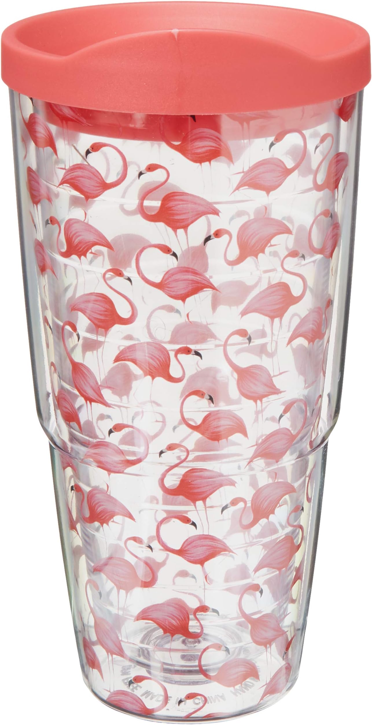 DEI Flamingo Insulated Tumbler, 24oz, Mulitcolor