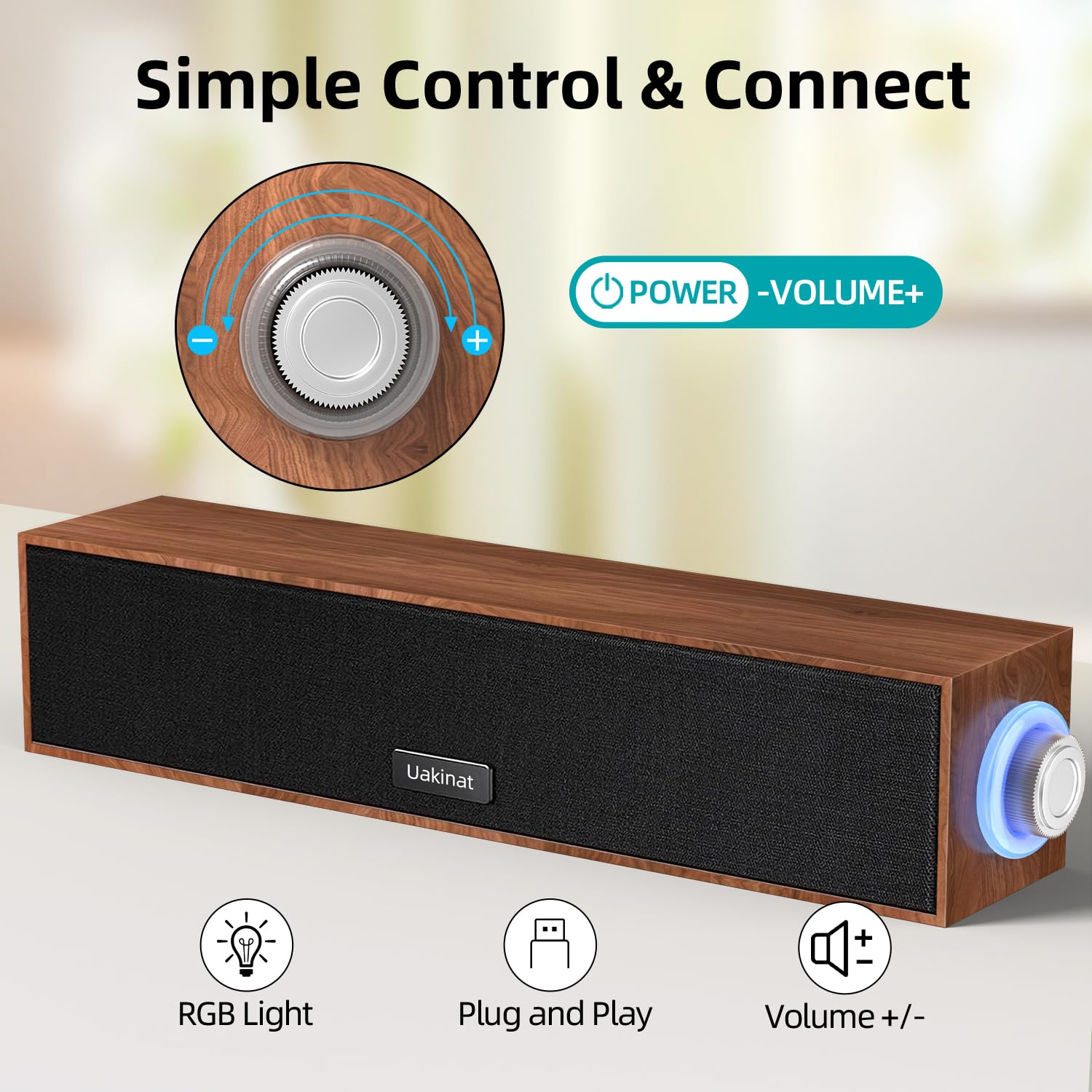 Uakinat PCスピーカー E-1090サムネイル4