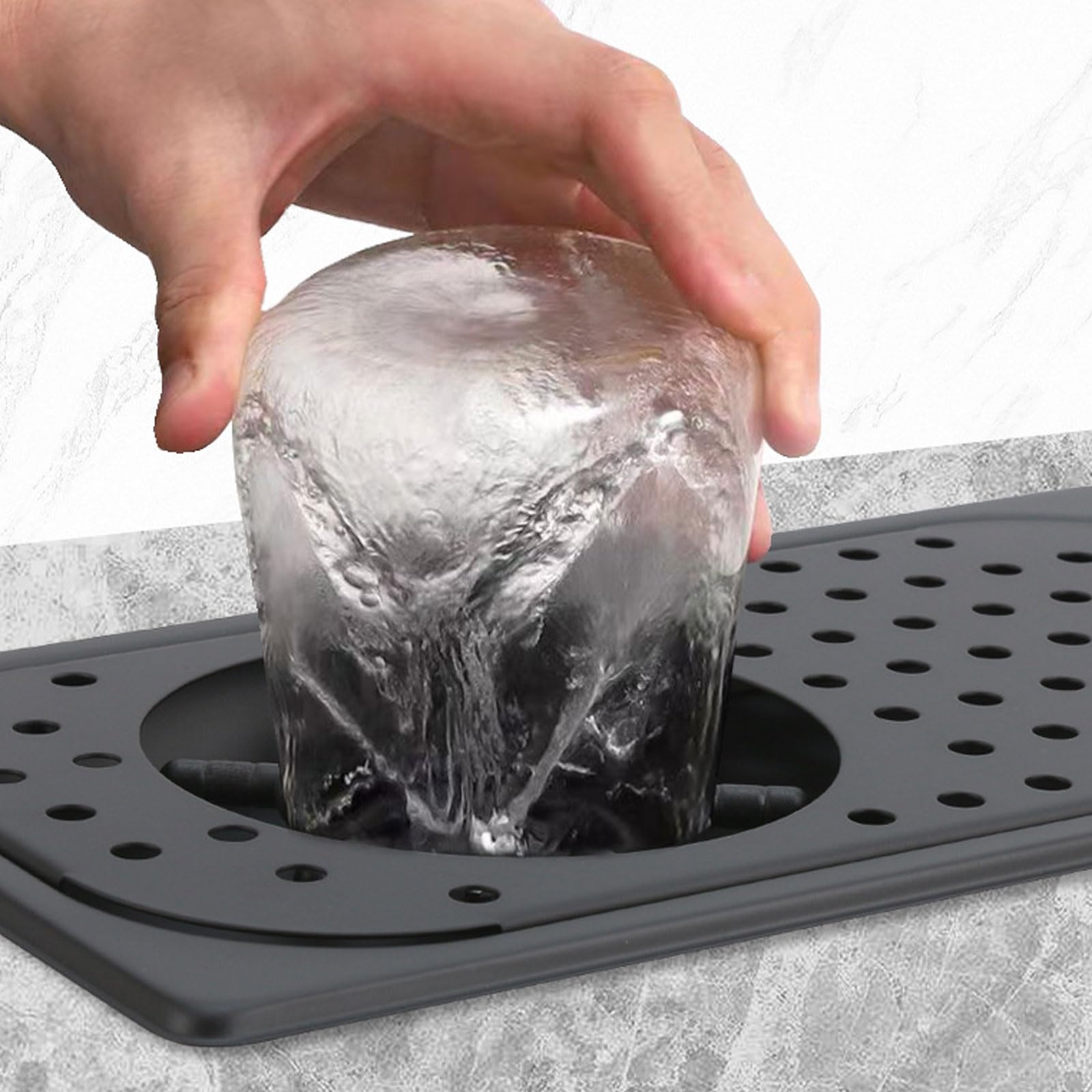 Enjuagadora De Jarras, Enjuagadora De Vasos para Barra De Cocina Lavavasos Chorro Automático De Alta Presión para Bares, Restaurantes Y Cafeterías,Small