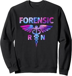 Tie Dye Forensic RN Nurse SANE Nurse Correctional Nursing Sweatshirt