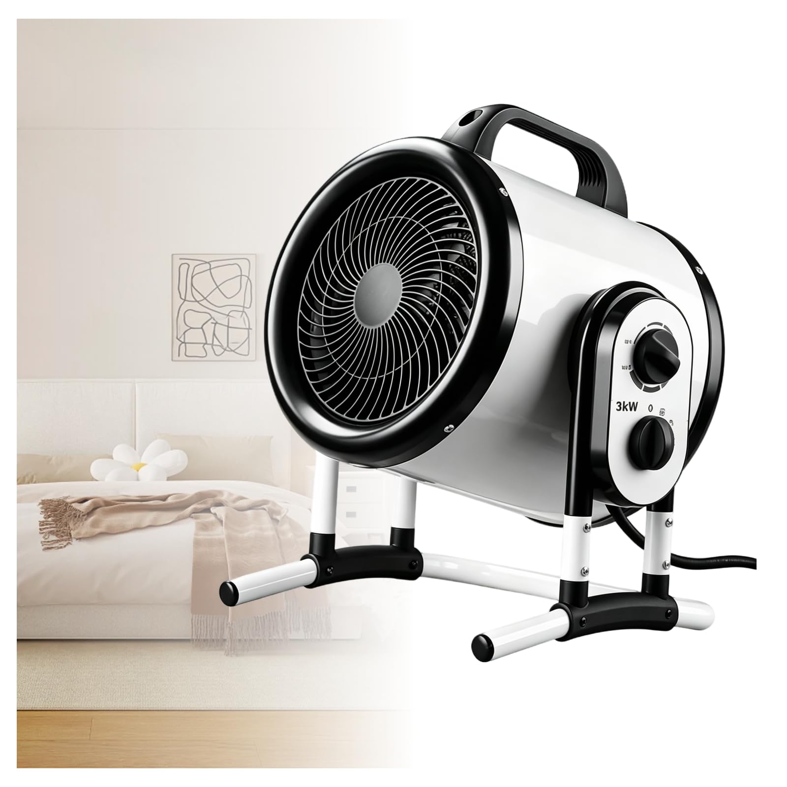Riscaldatore Elettrico collegato, 220 V, 3000 W