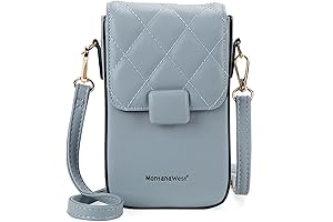 Women's Compact Crossbody Phone Purse with RFID Blocking