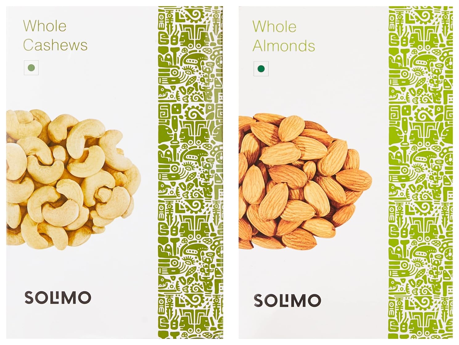 Amazon Brand - Solimo Almond, 500g With Amazon Brand - Solimo Cashew, 500g (B07JK2N2G6) Amazon Price History, Amazon Price Tracker