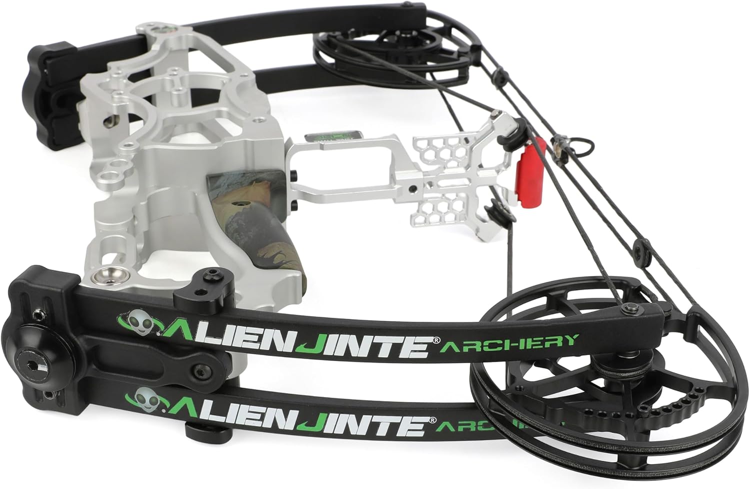 Dual-Use Compound Bow, 30–70 lbs, 340 fps, Aluminum Archery Steel Ball Bow, Left- and Right-Hand Adjustable Draw Weight, Hunting and Survival Bow Kit for Adults