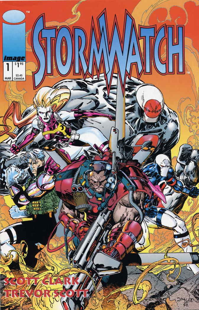 Amazon.com: Stormwatch #1 FN ; Image comic book | Jim Lee Cover