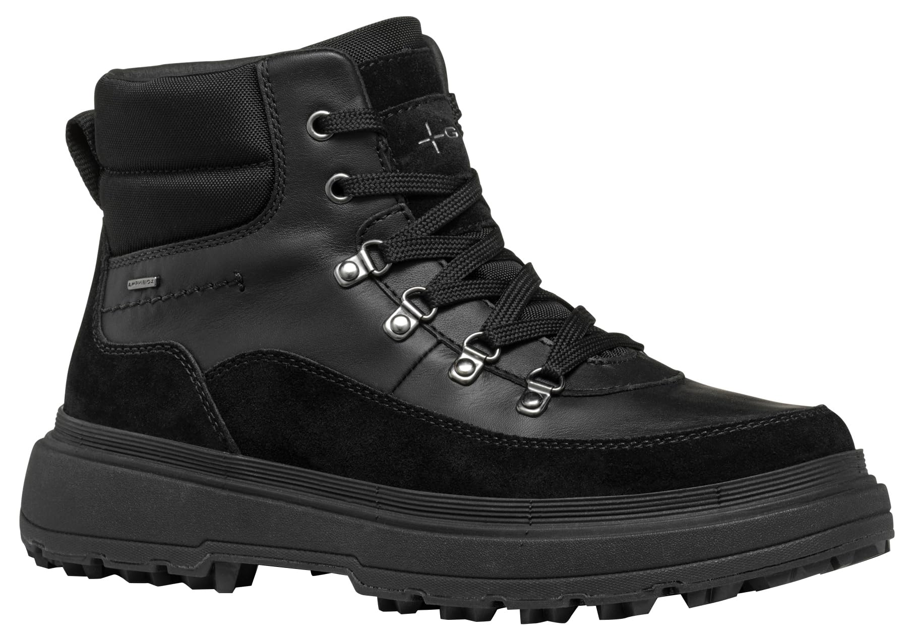 Geox Women's D Lamidie + Grip ABX Ankle Boot, black, 7 UK