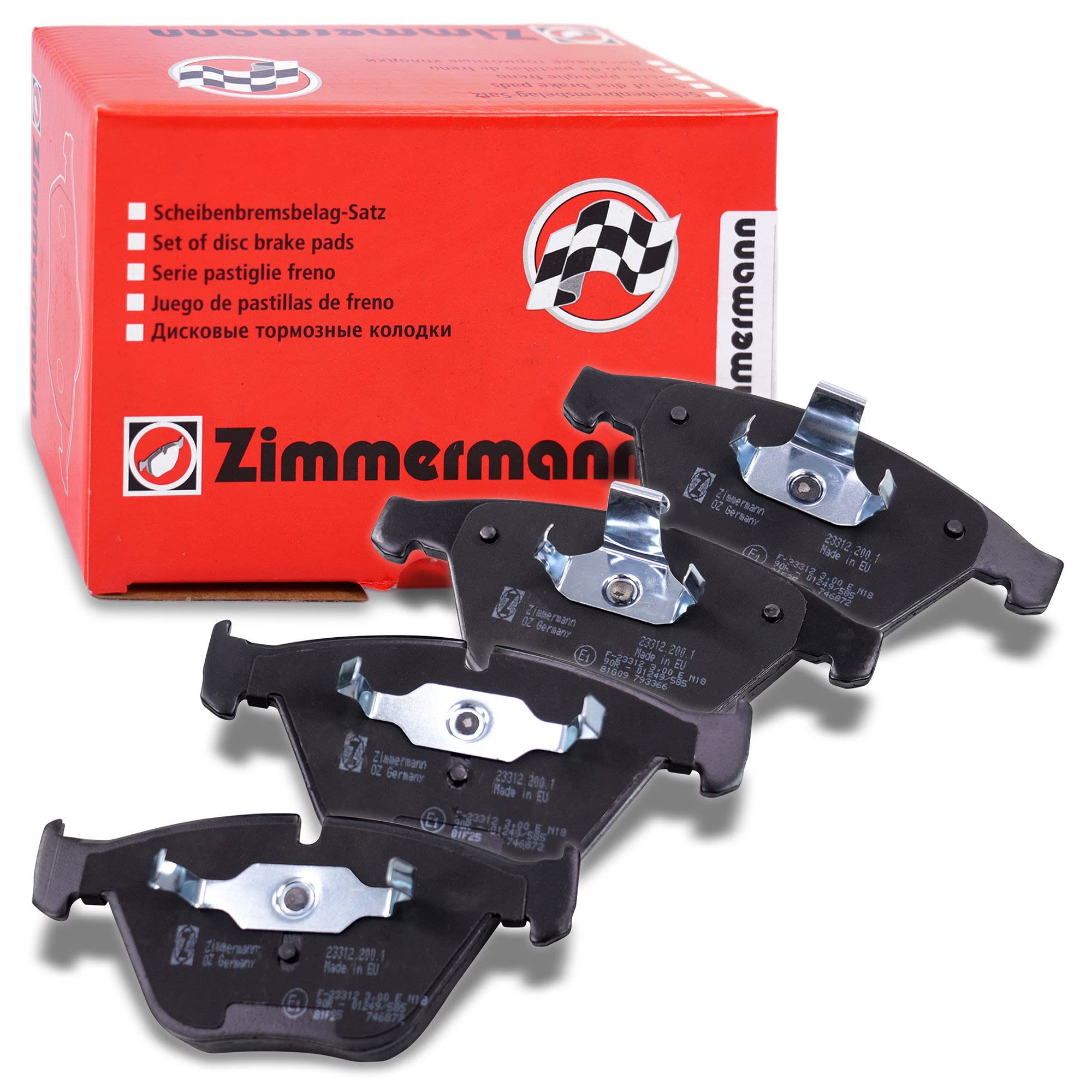 ZIMMERMANN Sport Bremsscheiben 330mm + Beläge Hinten BMW X3 F25 + X4 F26 XDrive
