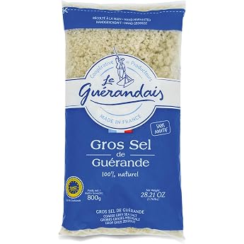 Gros Sel de Gu rande   800 g Coarse Sea Salt   French Unrefined Coarse Salt Also Suitable for Salt Mills
