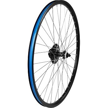 XB3 28 Inch Rear Wheel Hollow Chamber Rim Eyelets Including 9-Speed Cassette Includes Quick Release for Centerlock Disc Brake Black I ETRTO 21-622 28 Inches