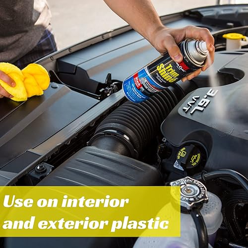 Miniatura 2 de Stoner Car Care 91034-2PK - Protector del brillo de tapicería en aerosol de 12 onzas, restaura los plásticos interiores y exteriores opacos o