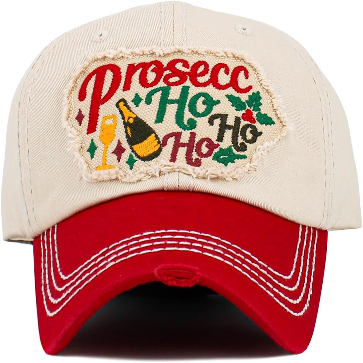 Christmas Baseball Cap – Festive Red Holiday Hat | Adjustable & Comfortable Fit