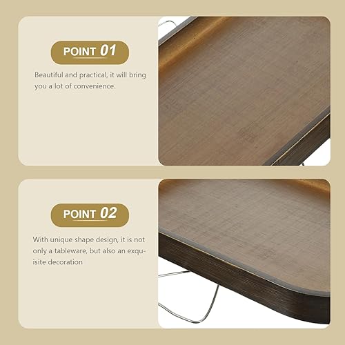 Miniatura 3 de UPKOCH Sofás Sofá Cama para Modernos Baratos Mesa auxiliar Sofás Cama de Bambú Brazo Bandeja Sofá Reposabrazos Clip en Bandeja Sofá Reposabrazos