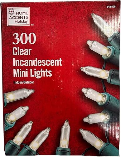 300 mini luces, 68 pies 6 pulgadas de longitud iluminada