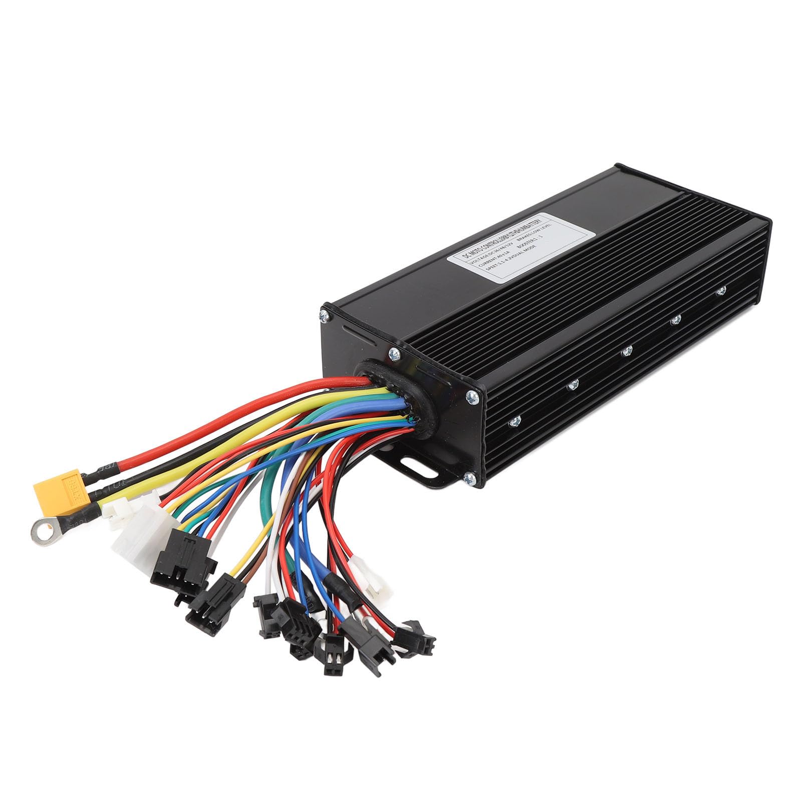 Kit de conversion pour vélo électrique, contrôleur de moteur à onde sinusoïdale 40 A à 3 modes, avec panneau d’affichage couleur S-100, poignée d’accélérateur 20X et capteur
