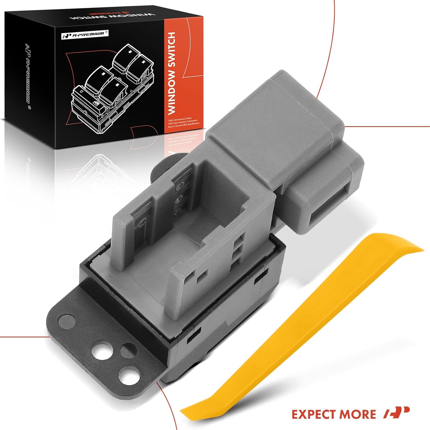 A-Premium Driver Side Power Window Switch Compatible with Dodge Grand Caravan 2002-2007, Caravan 2002-2007 & Chrysler Town & Country 2002-2007