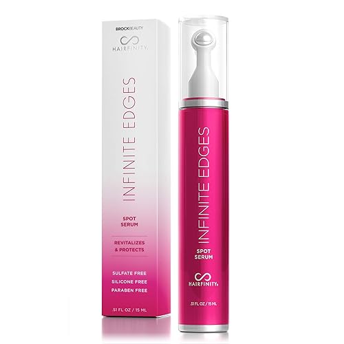 Hairfinity Infinite Edges Suero para el cabello tratamiento de crecimiento del cabello para prevenir la pérdida de cabello y estimular los folículos