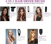 Vista 5 de Cepillo secador de pelo Swift Styler, juego de cepillos para secador de pelo 5 en 1, cepillo secador de pelo, cepillo secador de pelo en uno