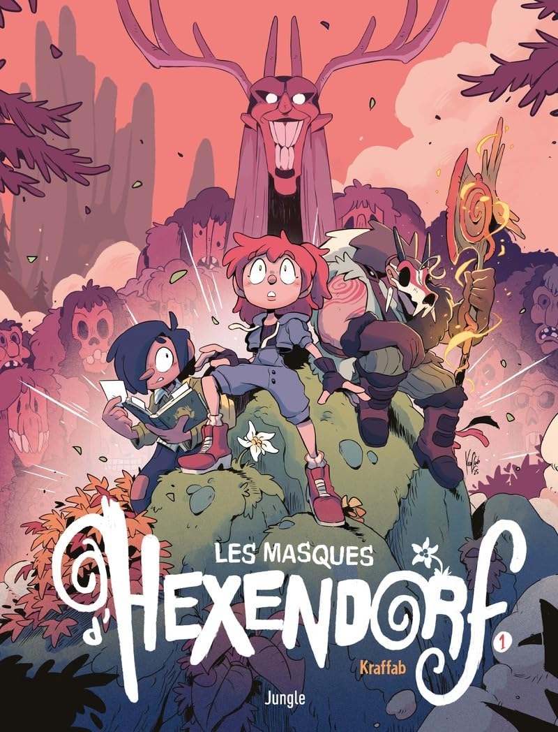 Les Masques d'Hexendorf - Fabien Duvoisin - Jungle - cartonné - Bande dessinée jeunesse