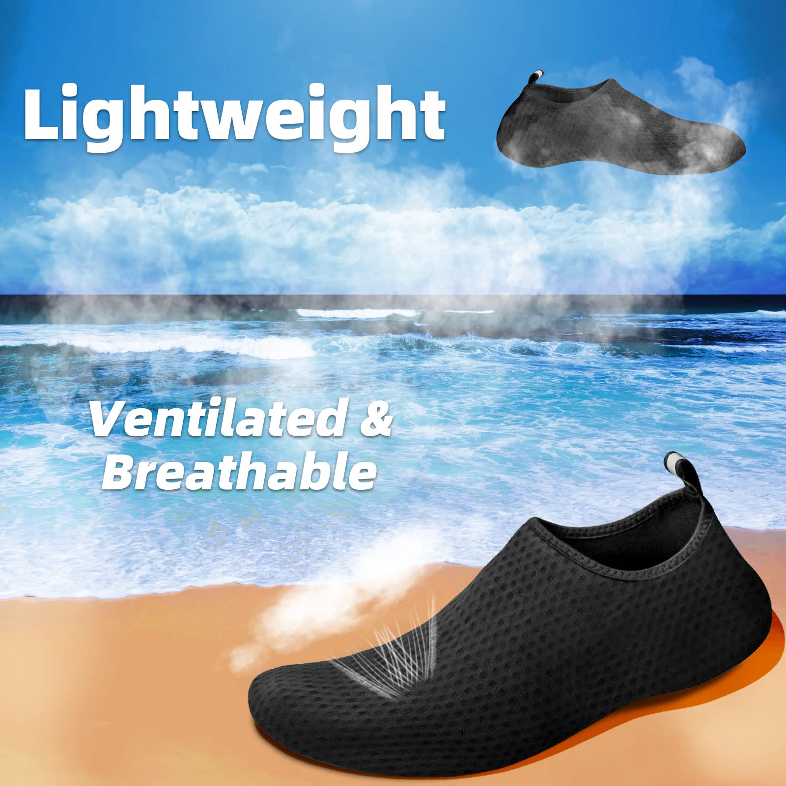 Buty Wodne Plaża Surf Nurkowanie Snorkeling Pływanie Bose Buty Szybko Suche Skarpetki dla Mężczyzn Kobiety