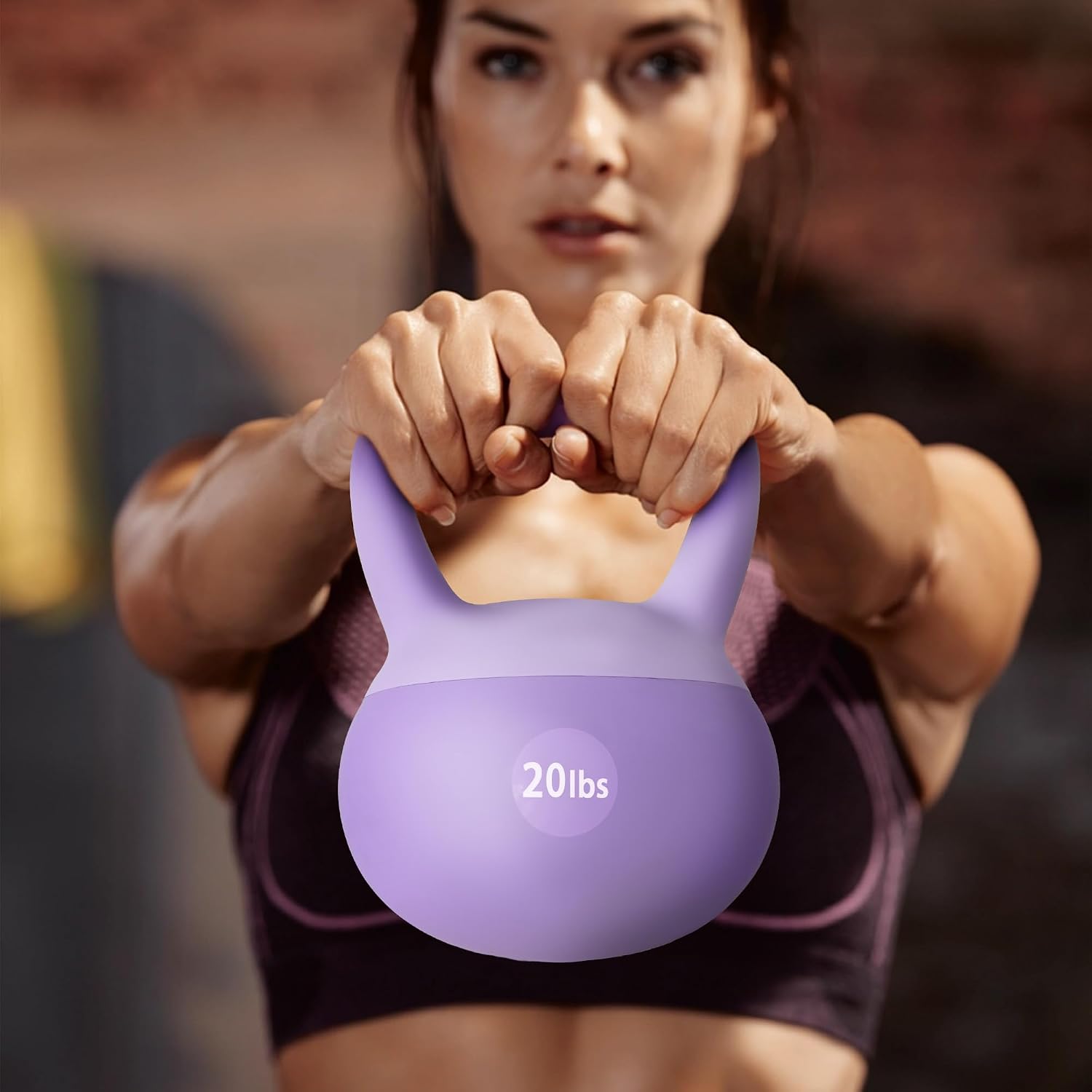 SogesHome Soft Kettlebells with Iron Sand Fill, Wide-Grip Handle, Shock-Proof Design - Ideal for Strength Training - Fitness Kettlebells for Home Gym, Men, Women, Children
