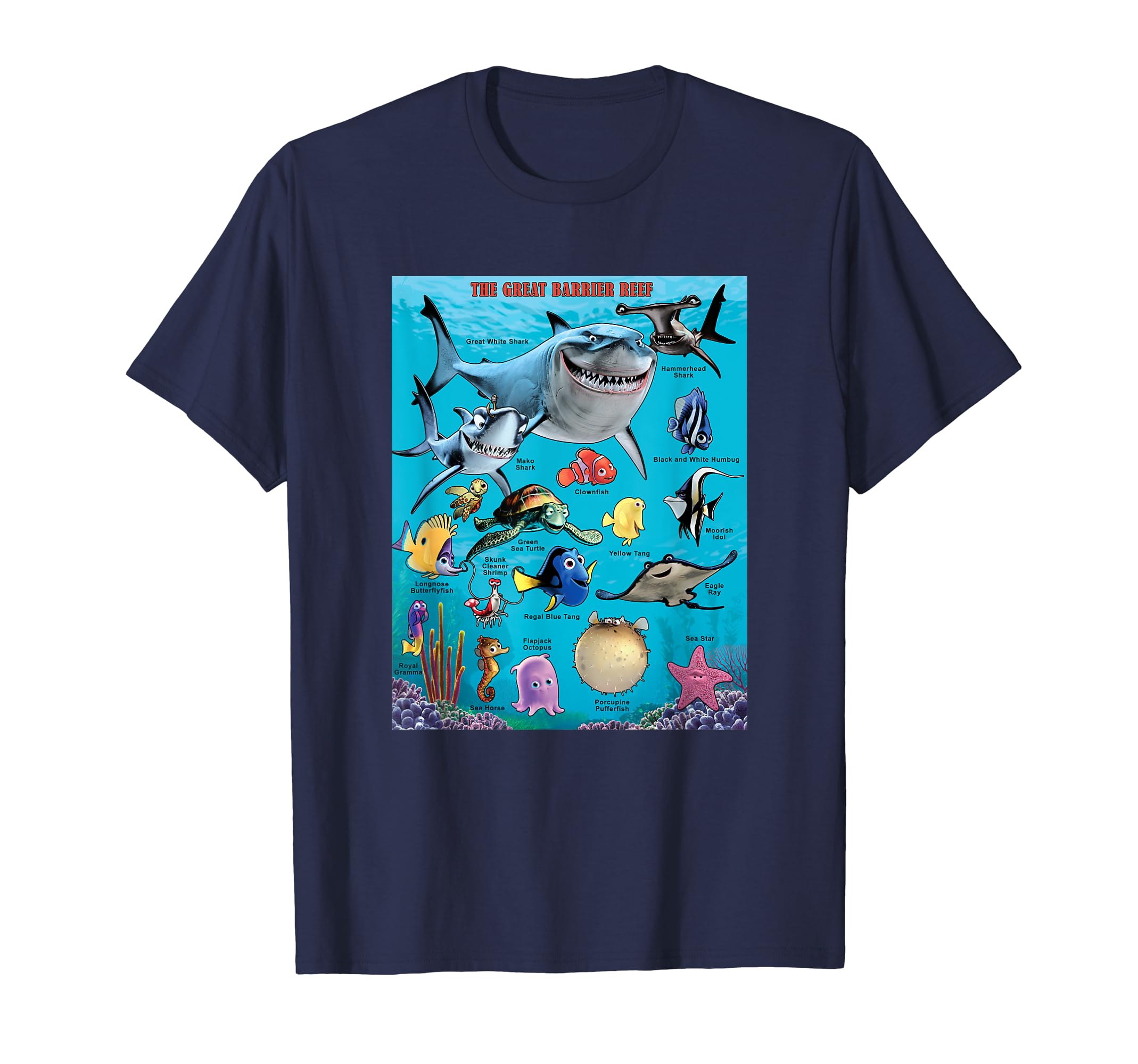 入手困難 ディズニー ファインディングニモ ブルース　Tシャツ　XLサイズ　レア 入手困難 ディズニー ファインディングニモ ブルース Tシャツ XL