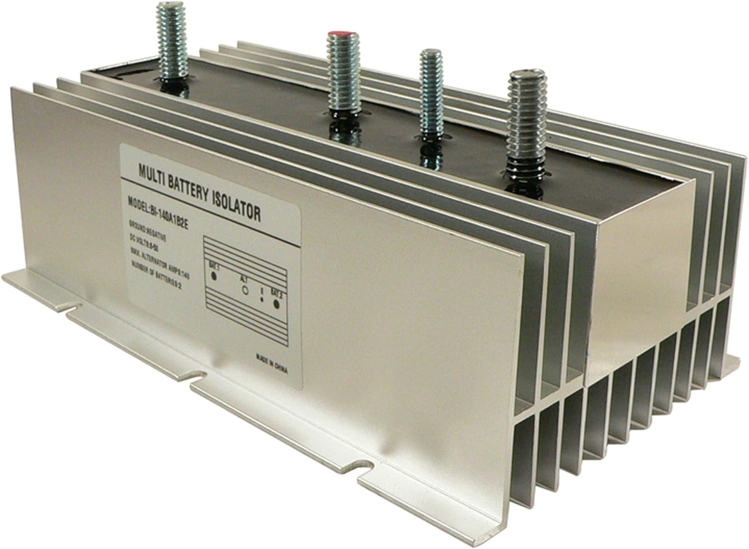 DB Electrical BSL0012 Multi 2 Battery Isolator 140 Amp With Exciter Compatible With/Replacement For EMS, Marine, Stereo
