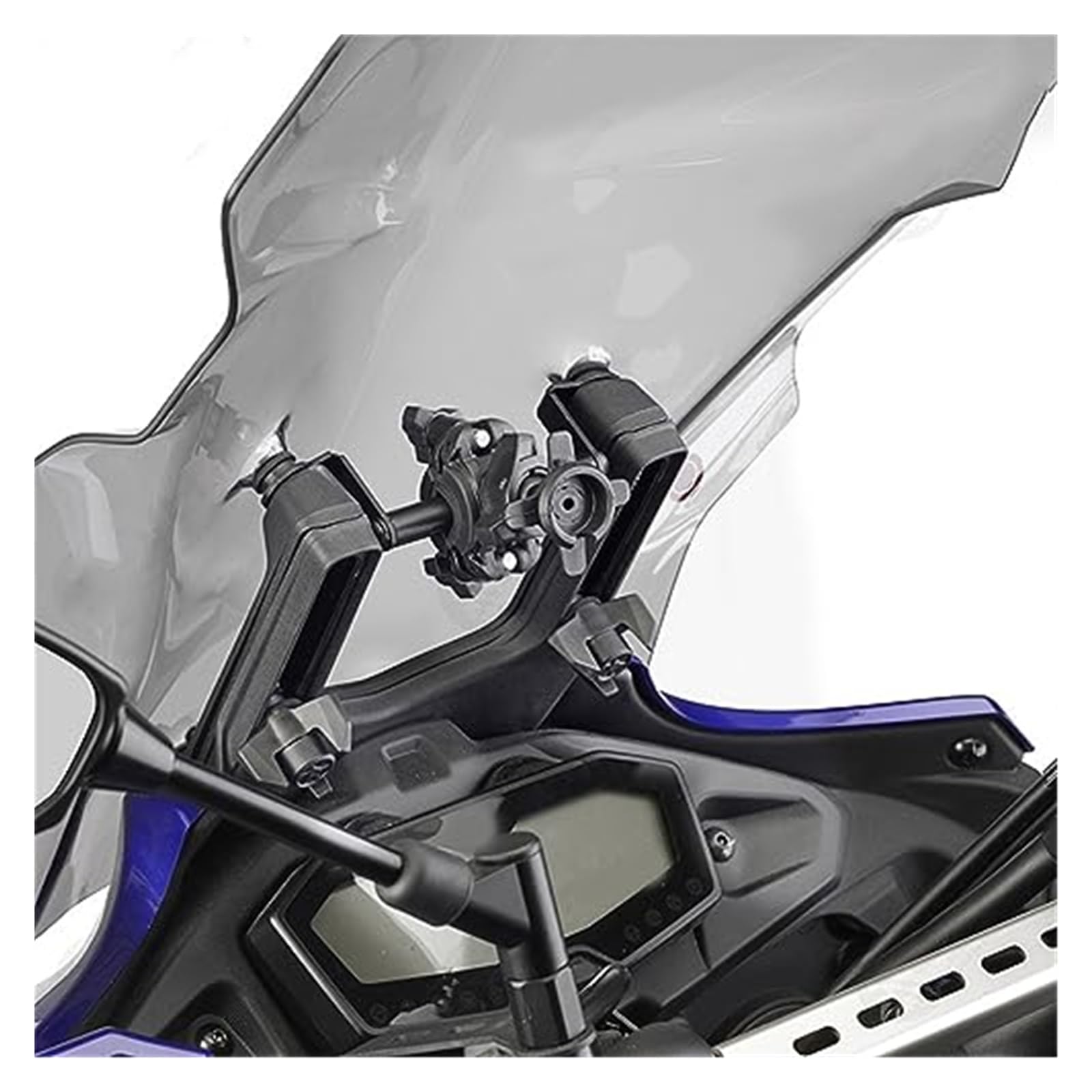 Per Tracer 7/700 GT Per MT-07 Per Tracer700GT Moto Supporto Del Telefono Del Basamento Piastra Di Navigazione GPS Staffa Accessori Decorare 12/22MM Supporto piastra navigazione(12mm Phone Holder)