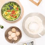 Stainless Steel Cereal Bowls 8Pcs 28Oz Metal Salad Dinner Bowl Set | Reusable Unbreakable Lightweight Non-Toxin Dishwasher Safe BPA Free Daily Use Bowls for Kitchen Restaurant Outdoor Camping