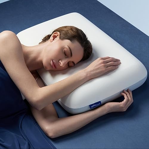 Almohada de enfriamiento profundo, almohadas de espuma viscoelástica, almohada de cama de enfriamiento, almohada de cama para dormir de lado,