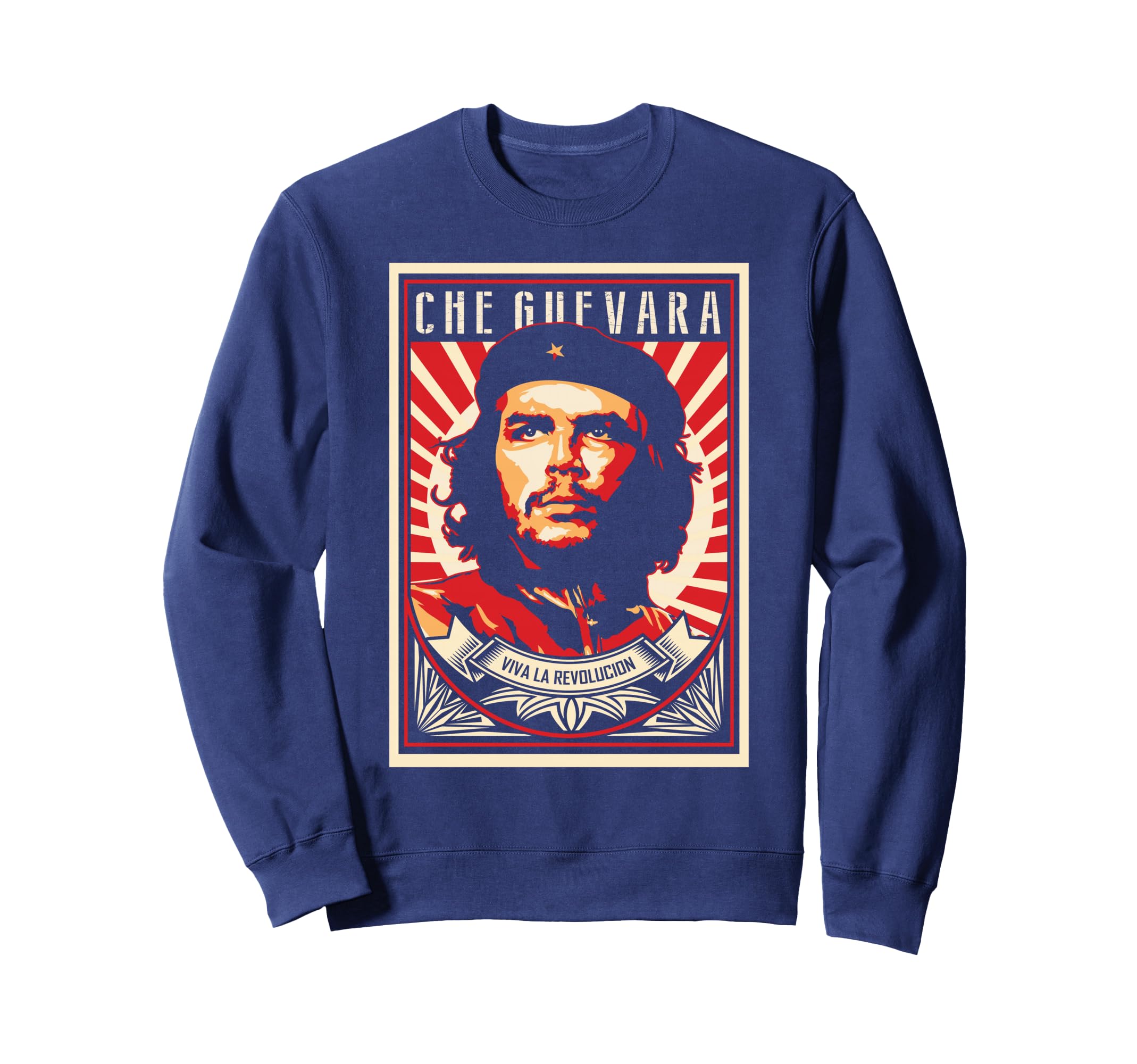 Che Guevara Viva La Revolucion Retro Vintage Style Sweatshirt