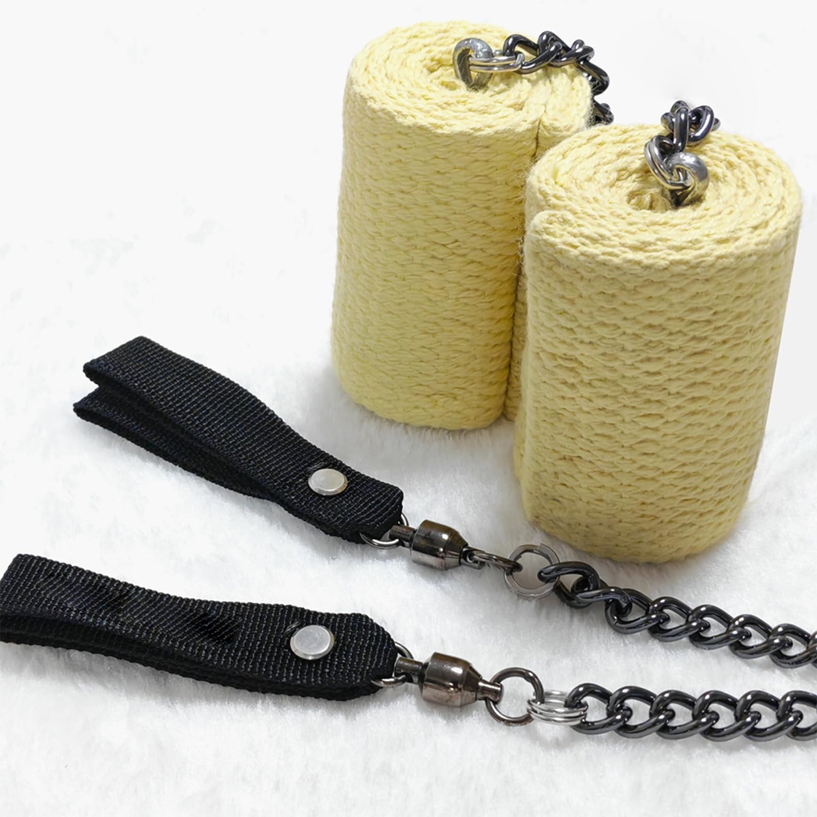 Flow Art - Set di 2 supporti per giocoleria in puro kevlar medio, 75 mm, lunghezza 61 cm