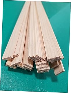 Spruce 1/8 X 1/2 X 36" (8) 5538 Suitable Wood Pieces for Wood Crafts and Projects