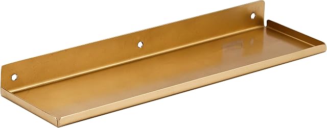 House Doctor Shelf Ledge, Brass, 43 x 11.5 cm