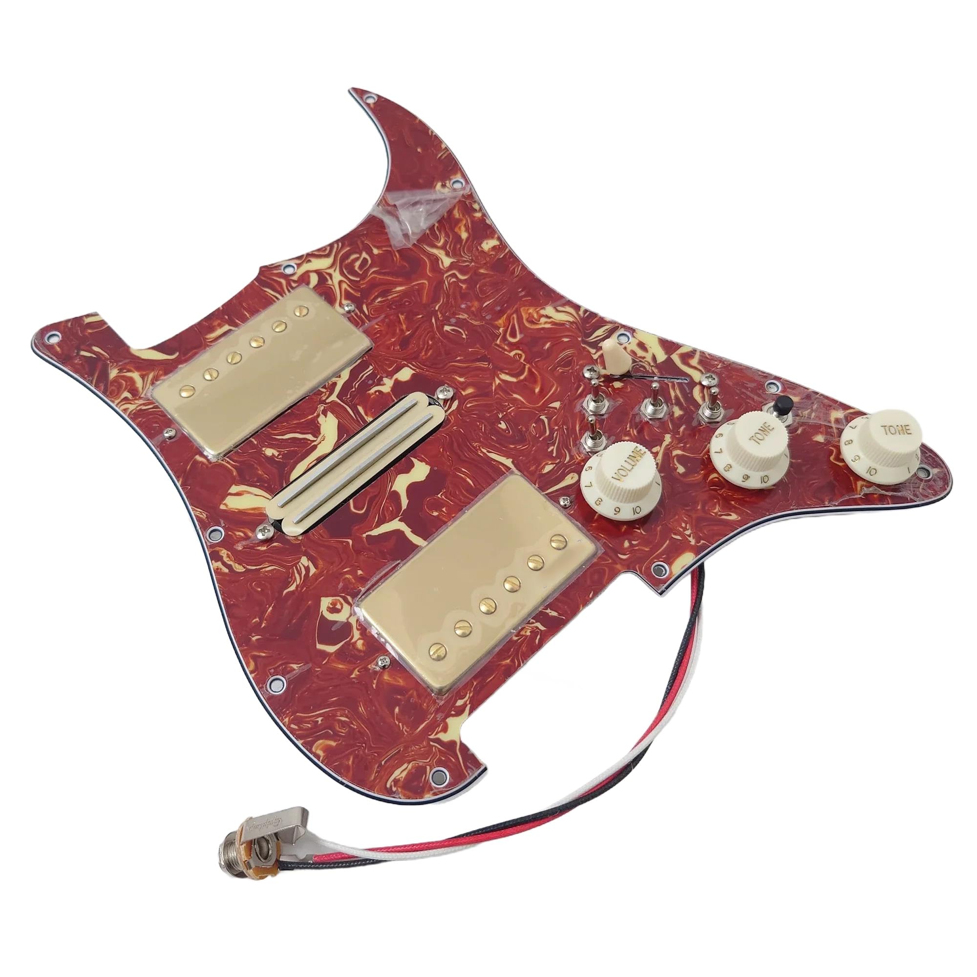Pickguard Pour Guitare Électrique Pickguard Chargé Pré Câblé