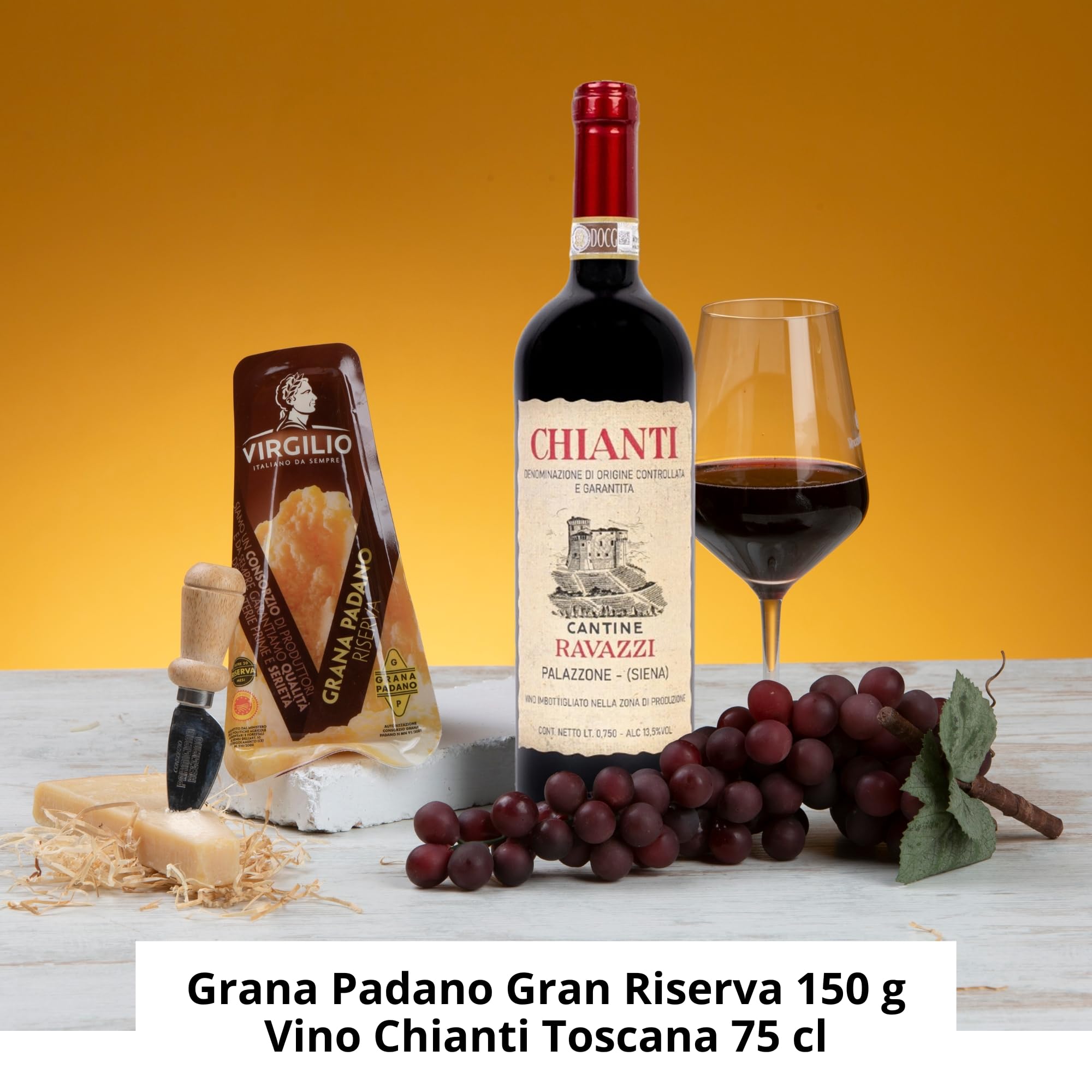 Speciale Italia Artisan Gastronomic Gift Basket – Gourmet Box with 8 Typical Products of Tuscany, Umbria and Emilia – Made in Italy Selection for Businesses and Gift Ideas - 5