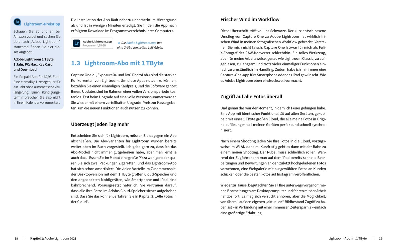 Lightroom - Das Praxisbuch für brillante Fotos: mit Tipps, Workshops & Downloads